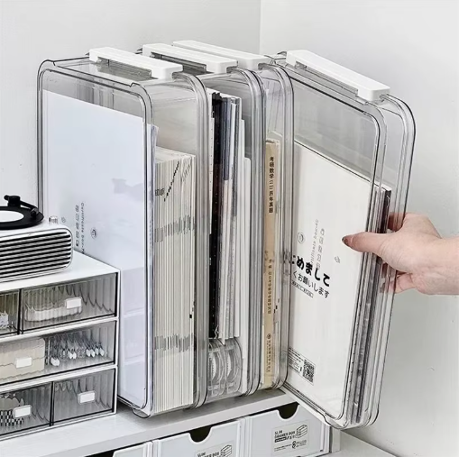 Binder Storage Box - Document Storage Box Family Certificate File