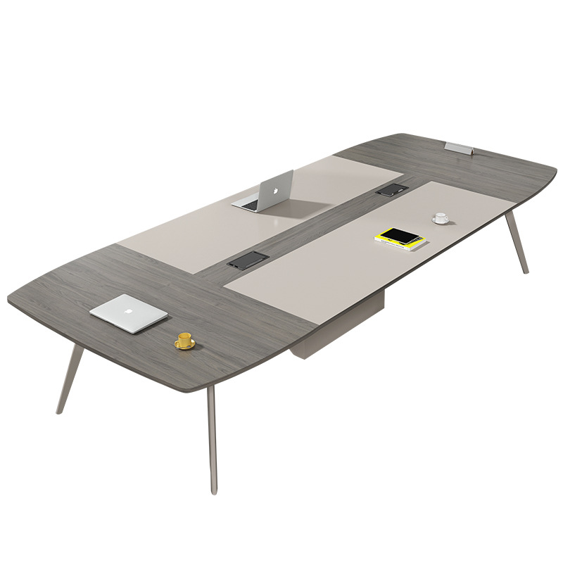Office Furniture Commercial - Desk simple modern long people meeting