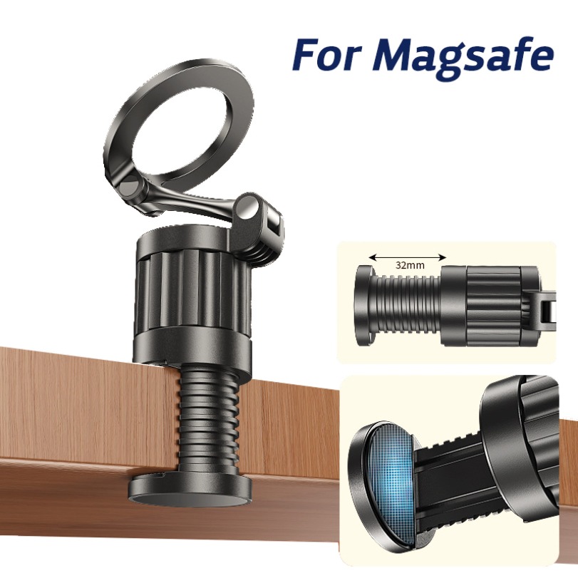 Office Furniture Used - 360° Rotation Desktop Magnetic Phone Holder