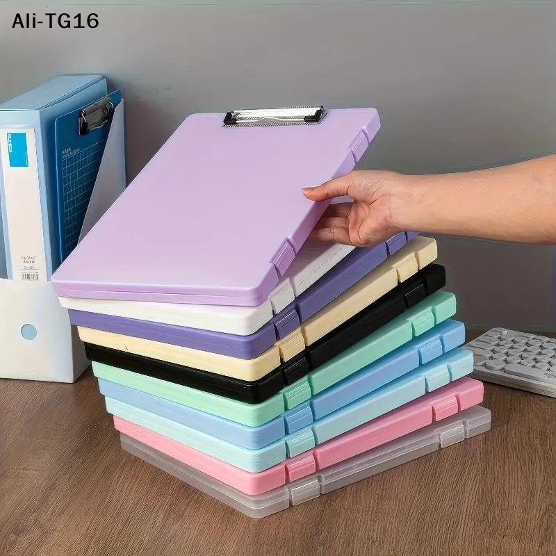 Binder Storage Box - 【Ty2】1Pc Color Folder Storage Box Multifunctional
