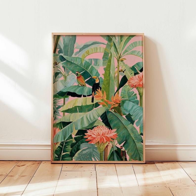 1pc Retro Tropical Canvas Post – Office Furniture Used Bewertung und Preis
