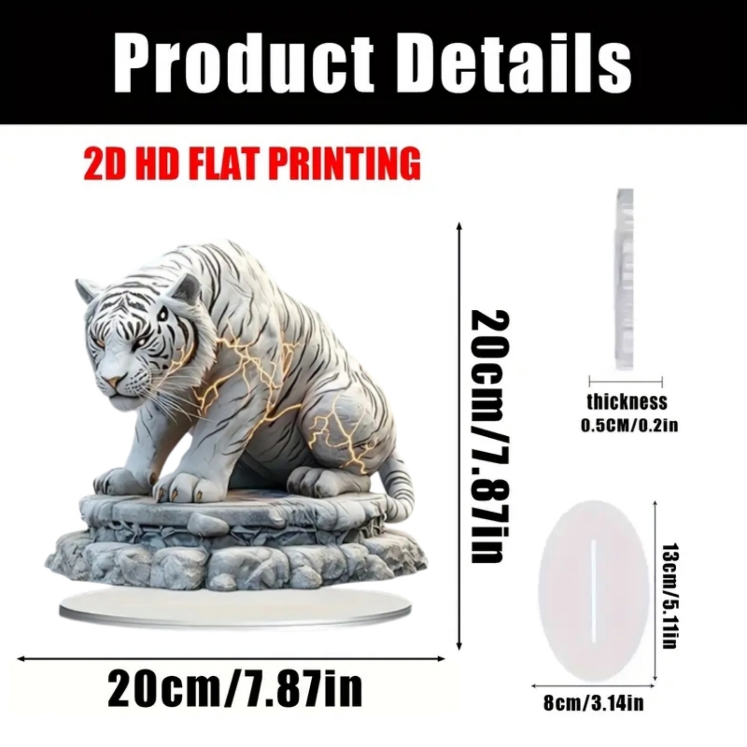 Two Tigers Statue,2D Flat Anim – Office Furniture Used Bewertung und Preis