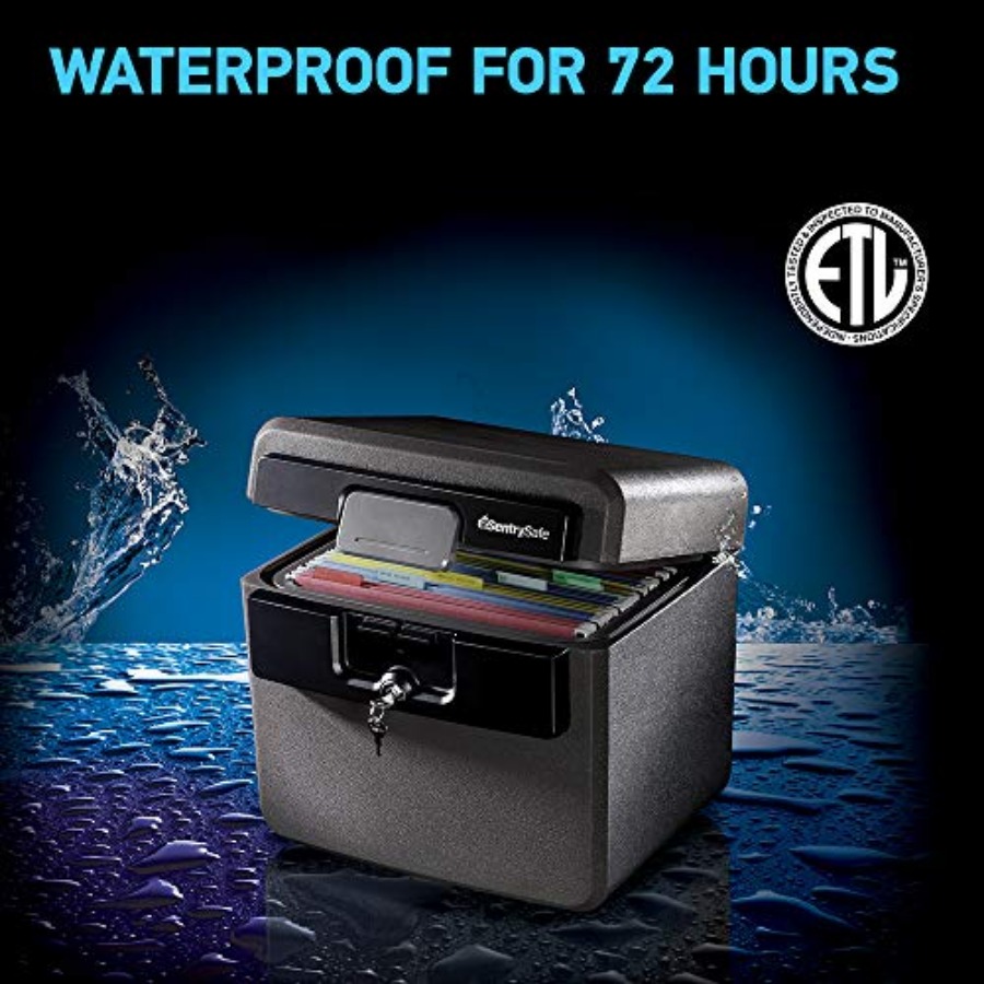 Black Fireproof and Waterproof – Binder Storage Box Bewertung und Preis