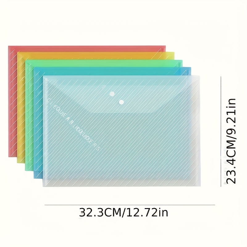 5/10 Pcs/set A4 Transparent Fi – Binder Storage Box Bewertung und Preis