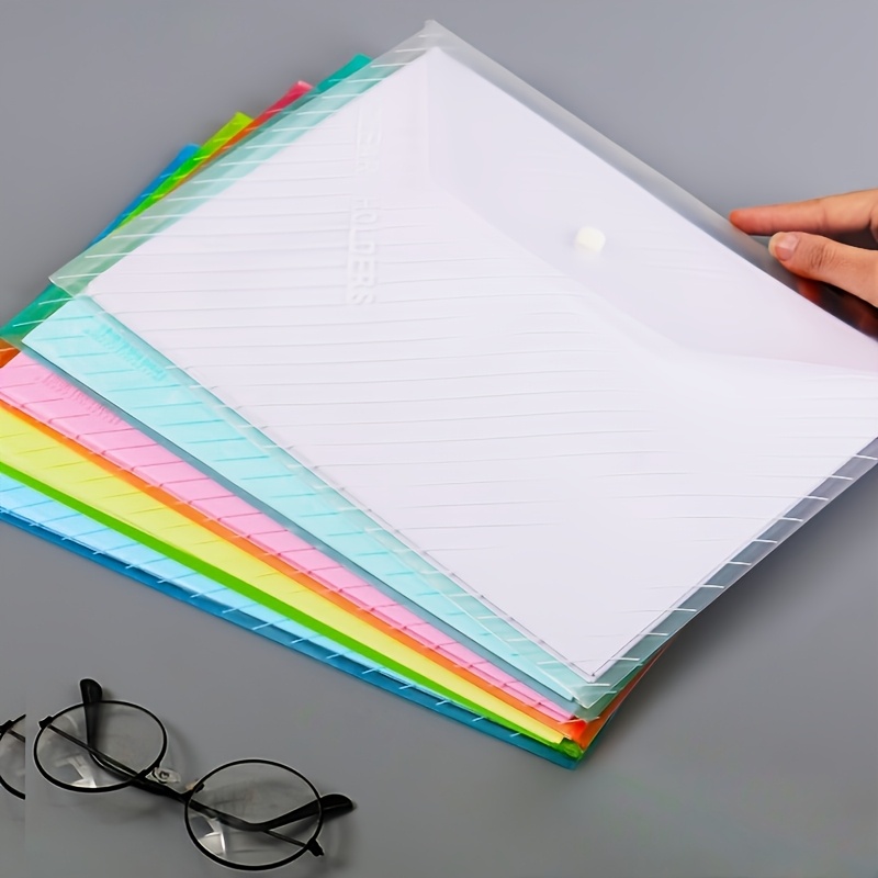 5/10 Pcs/set A4 Transparent Fi – Binder Storage Box Bewertung und Preis