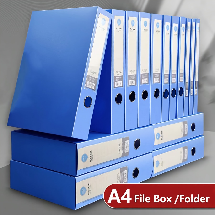 1pcs Foldable A4 File Folders, – Binder Storage Box Bewertung und Preis