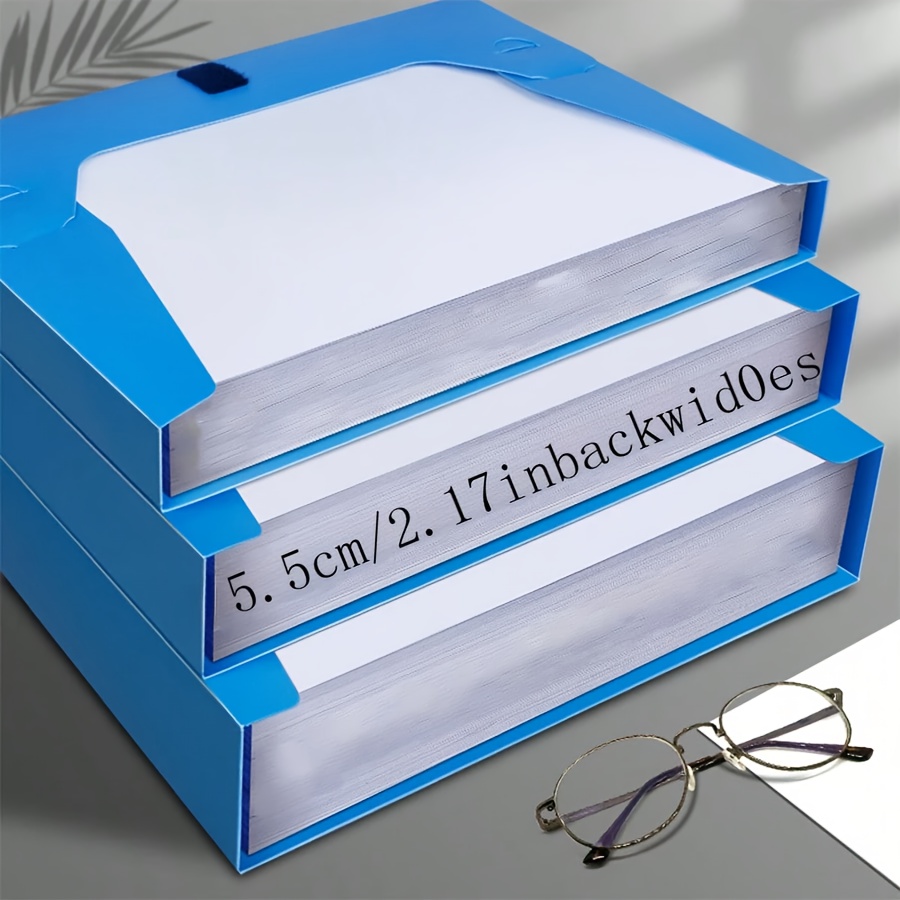 1pcs Foldable A4 File Folders, – Binder Storage Box Bewertung und Preis