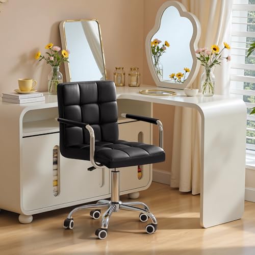 Black PU Leather Swivel Office – Office Furniture Commercial Bewertung und Preis