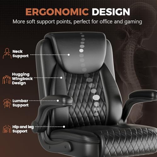 Quilted PU Leather Ergonomic O – Office Furniture Ergonomic Bewertung und Preis