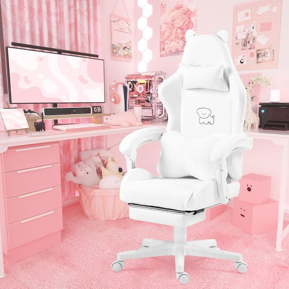 Cute Gaming Chair with Lumbar  – Office Furniture Ergonomic Bewertung und Preis