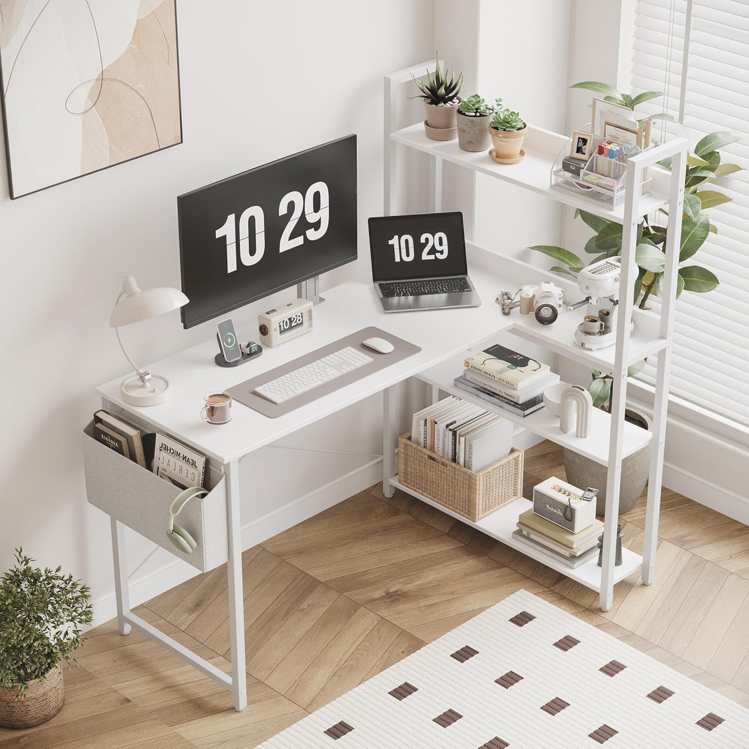 47 Inch Computer Desk with Boo – Office Furniture Commercial Bewertung und Preis