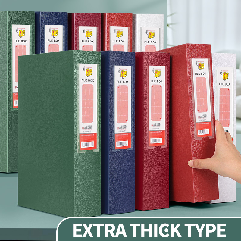 HUAJIE 1PCS Thickened File Sto – Binder Storage Box Bewertung und Preis