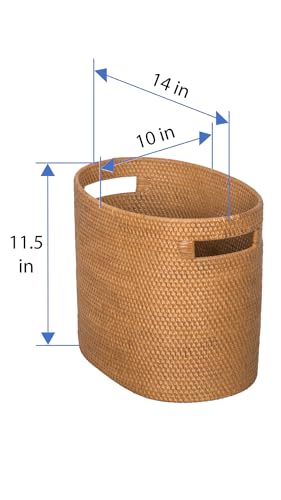 Honey Brown Woven Rattan Cylin – Office Furniture Indonesia Bewertung und Preis