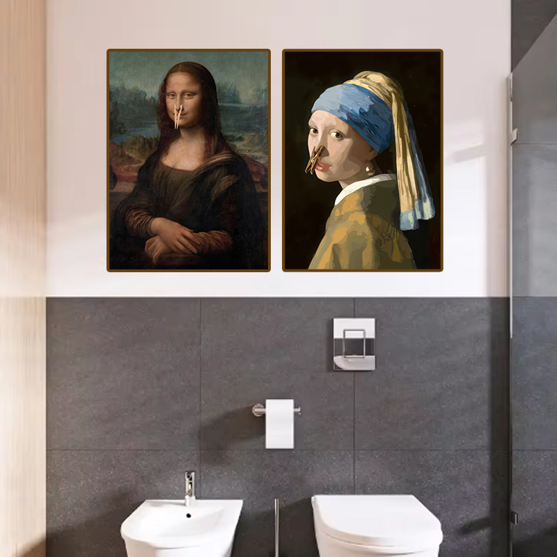 1pc Funny Abstract Bathroom To – Office Furniture Used Bewertung und Preis