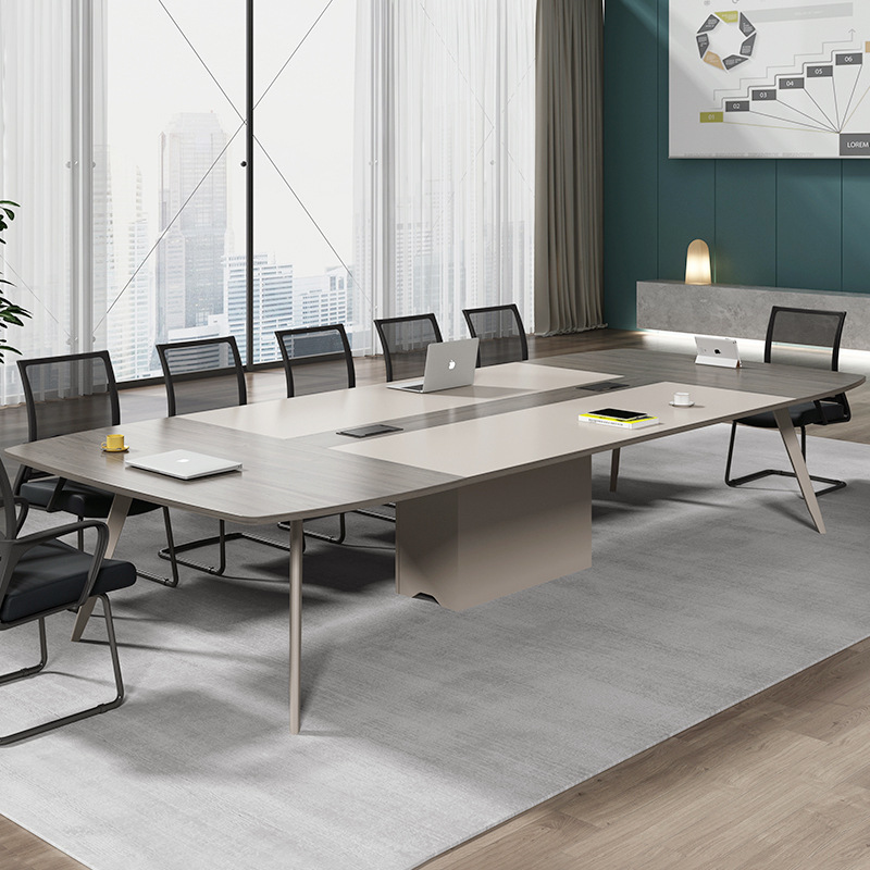 Desk simple modern long  peopl – Office Furniture Commercial Bewertung und Preis