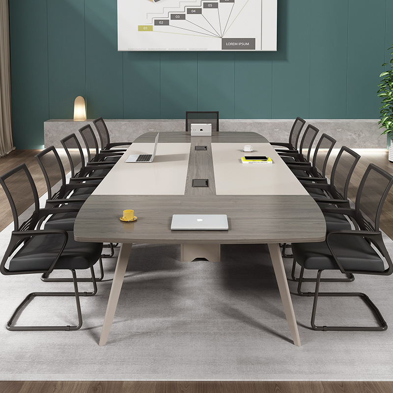 Desk simple modern long  peopl – Office Furniture Commercial Bewertung und Preis